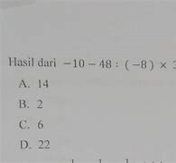 Hasil Dari Positif Kali Negatif Adalah